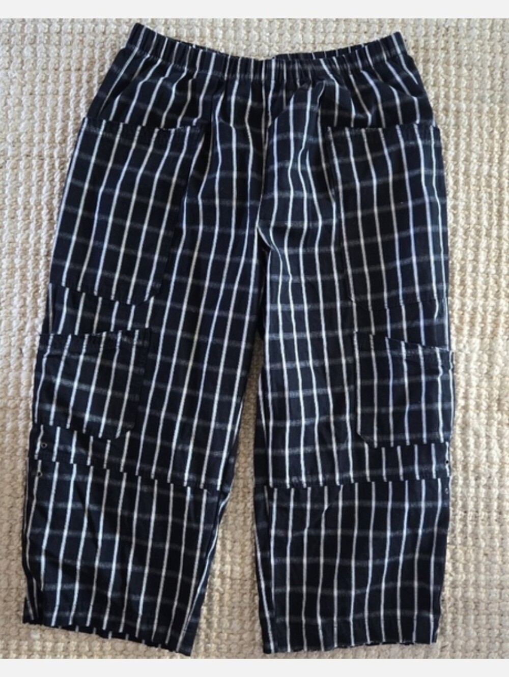 BDG Charlie Gingham Low-Rise Wide-Leg Pant XXL - Picture 2 of 6